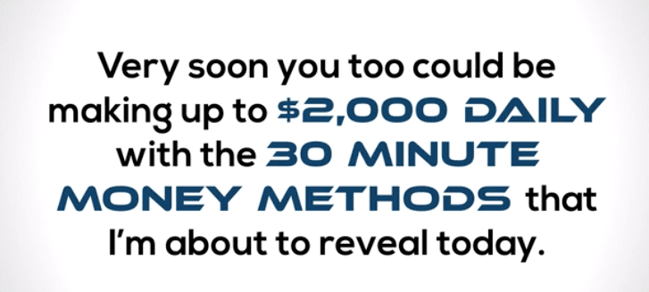 is 30 minute money methods scam