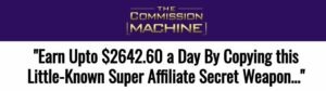 is the commission machine a scam