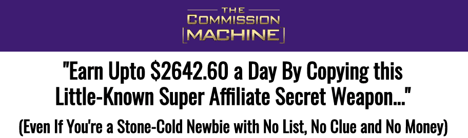 what is the commission machine a scam